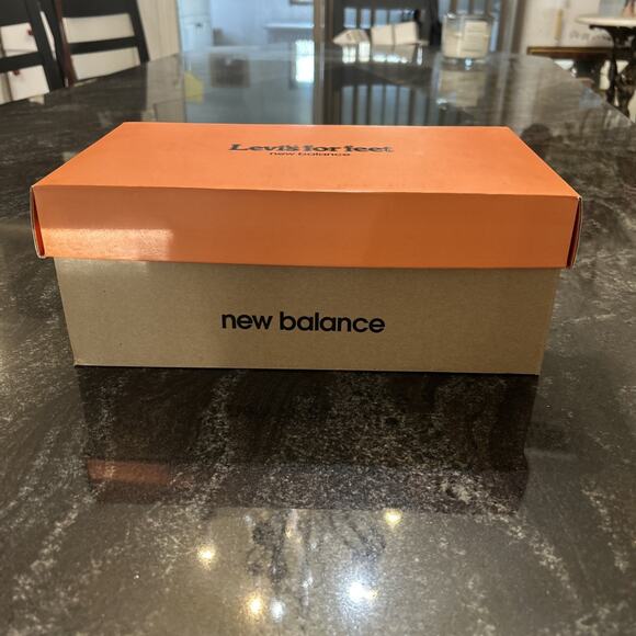 Levi's × New Balance Collaboration 1300 Orange Black M1300LV Men's Size 9.5 - Picture 15 of 16